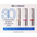 MD Solar Science Hydrating Sheer Lip Balm Trio SPF 30